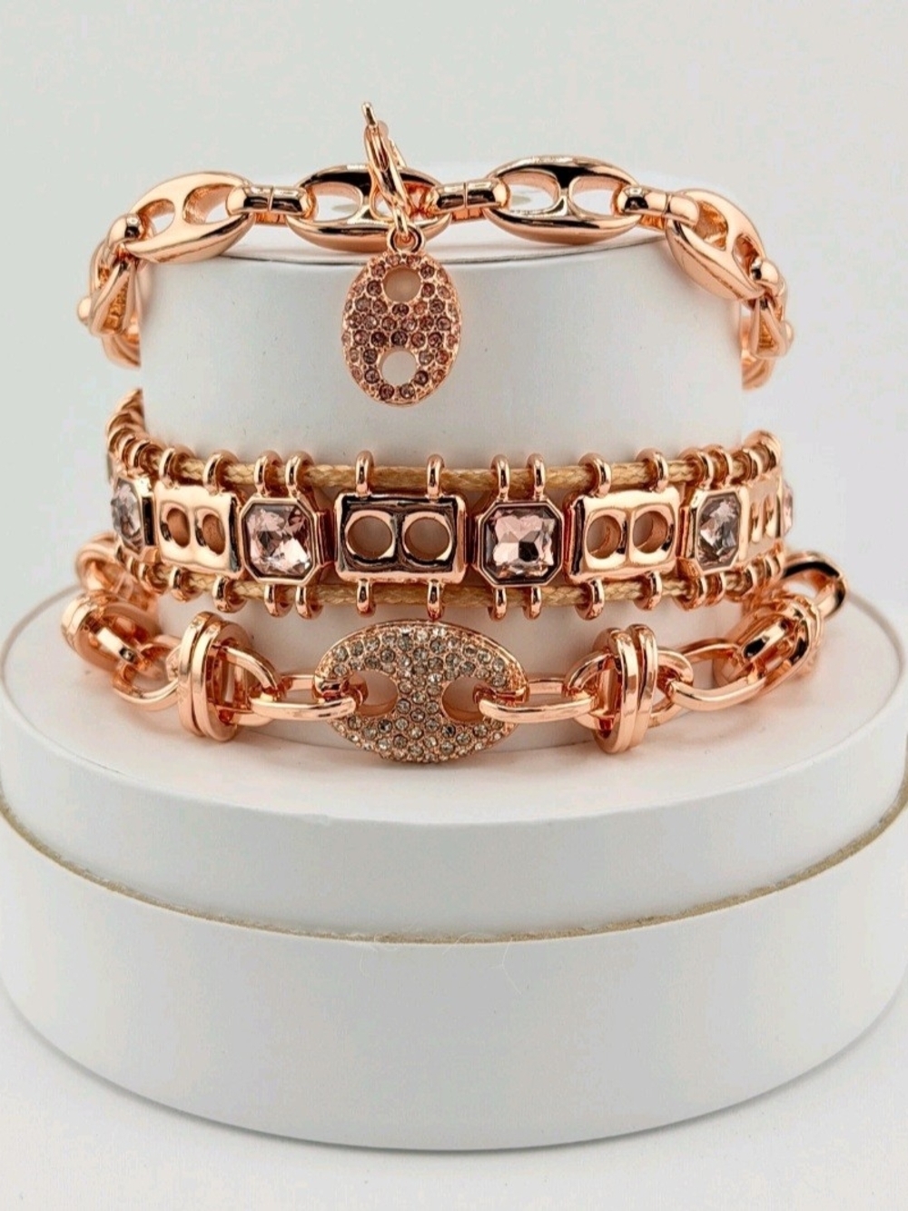 Bomb Party 2026 Spring Stacks "A Modern Muse" ST78951 on Rose Gold - Picture 4 of 6